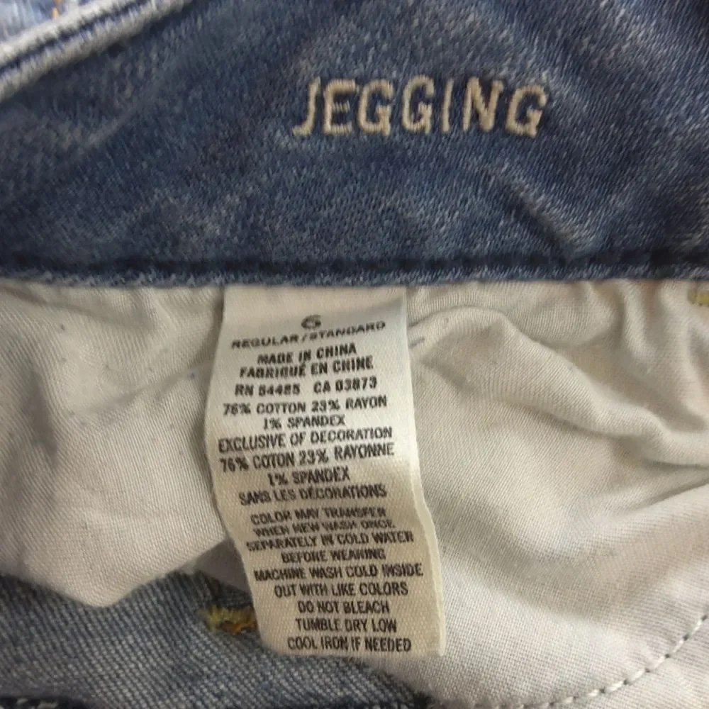 American Eagle distressed stretch Jean jeggings